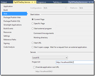 Setup IIS for debugging in Visual Studio
